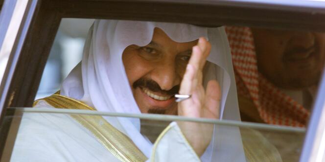Le prince Sultan ben Abdel Aziz, en 1999, à l'Elysée.
