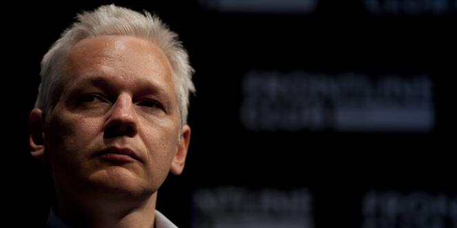 Julien Assange, cofondateur de WikiLeaks, le 2 juillet 2011 à Londres.