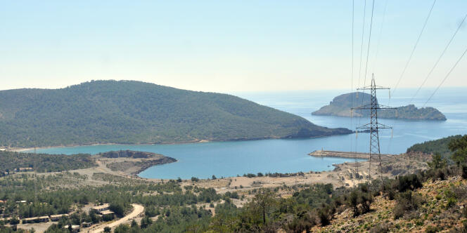 La vallée d'Akkuyu, dans la province turque de Mersin, au bord de la Méditerranée.