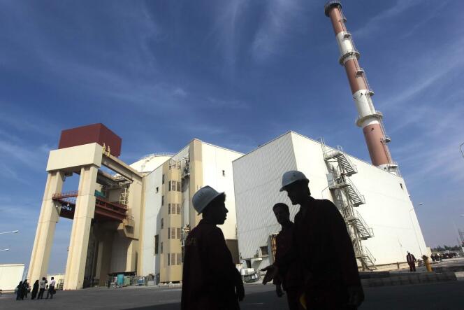 La centrale de Bouchehr, construite par la Russie à 1 200 kilomètres au sud de Téhéran.