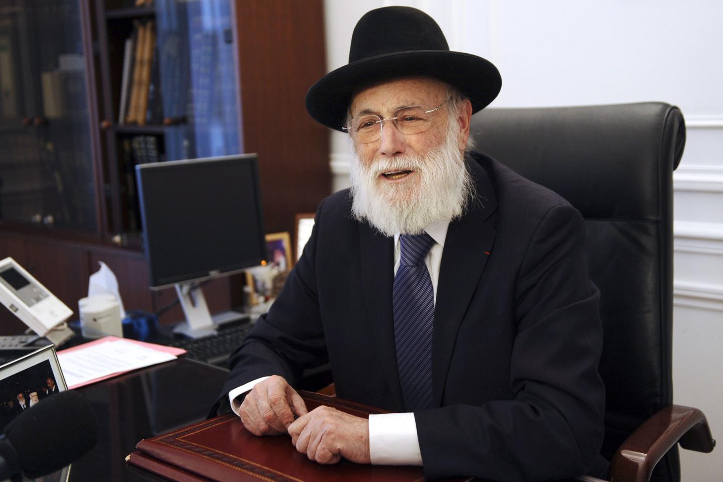 Messas Rabbi Le grand rabbin de Paris, David Messas, est mort