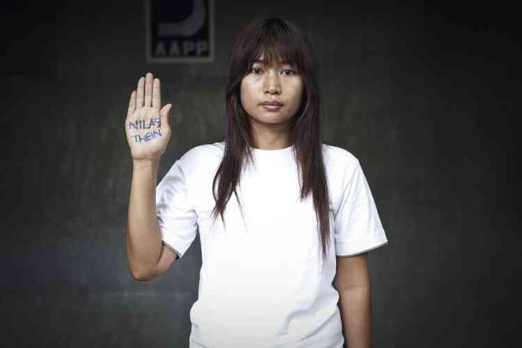 Thandar Oo a été arrêtée  en 1996 pour son rôle dans les manifestations étudiantes. Elle a  passé six ans en détention et vit maintenant en exil en Thaïlande. Photo :James Mackay/Getty images