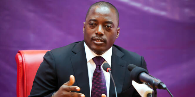 Le président de la République démocratique du Congo, Joseph Kabila.