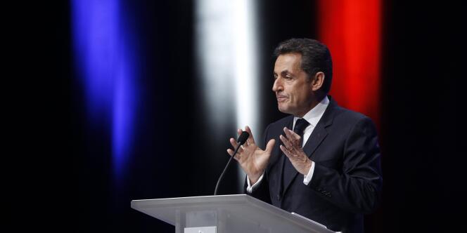 Nicolas Sarkozy à Toulon, jeudi 1er décembre 2011.