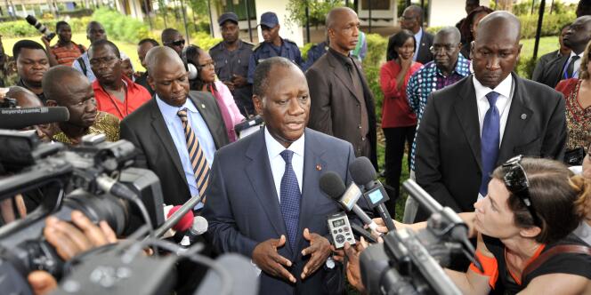 Le président ivoirien Alassane Ouattara a appelé tous ses compatriotes à voter pour les législatives, dimanche 11 décembre à Abidjan.