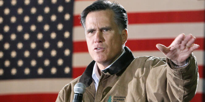Le candidat à l'investiture républicaine Mitt Romney.