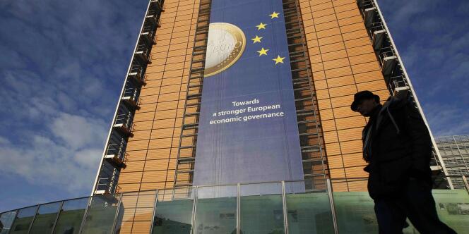 Le siège de la Commission européenne, situé à Bruxelles. 