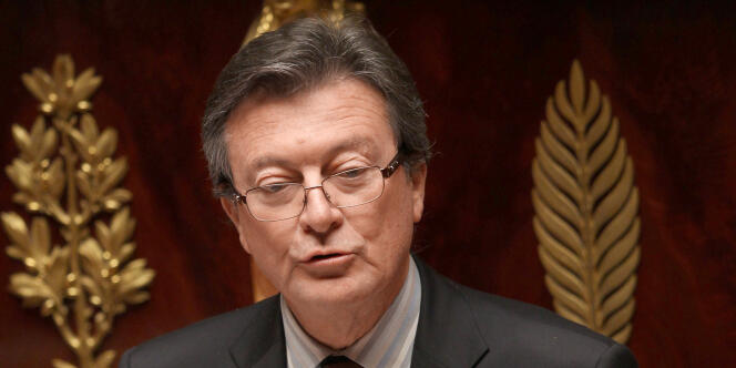 le député UMP Michel Diefenbacher, président du groupe d'amitié France-Turquie, s'est exprimé à la tribune de l'Assemblée 