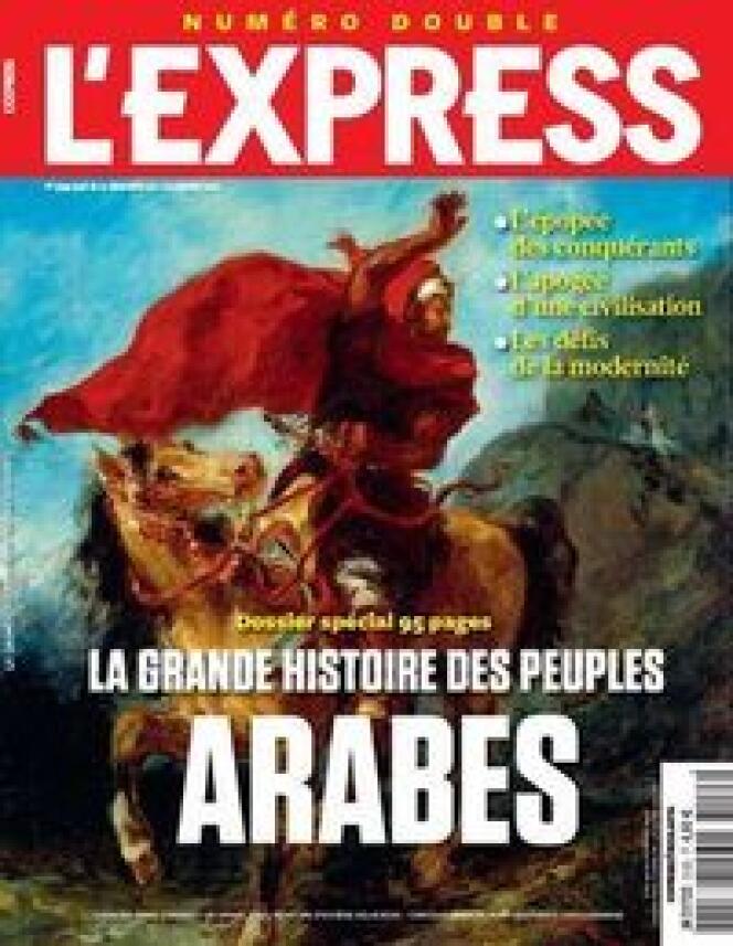 La Une de L'Express censurée au Maroc.