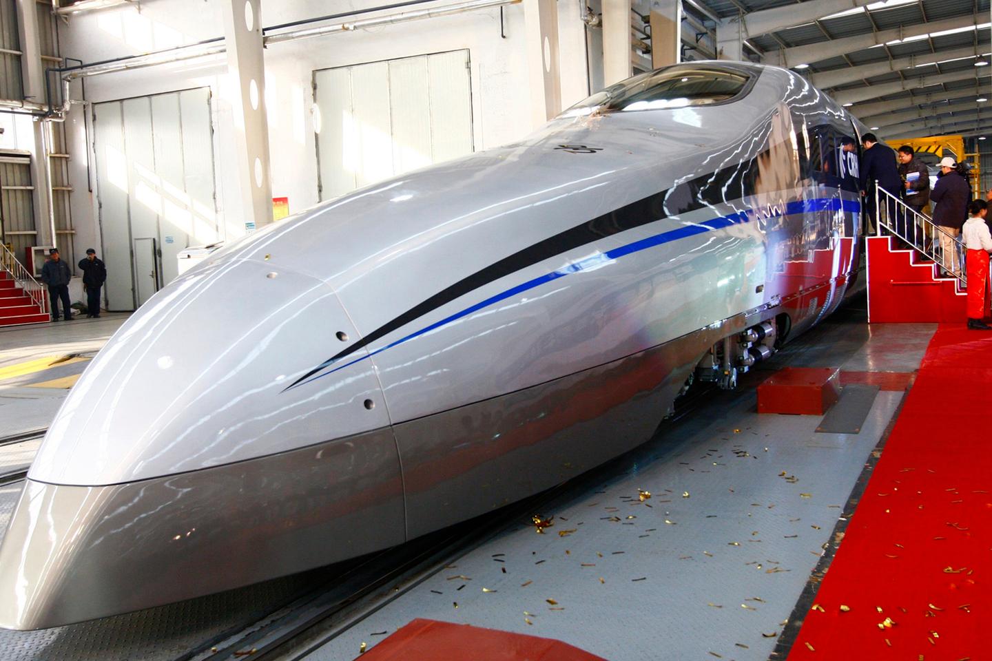 La Chine dévoile un nouveau prototype de train à grande vitesse