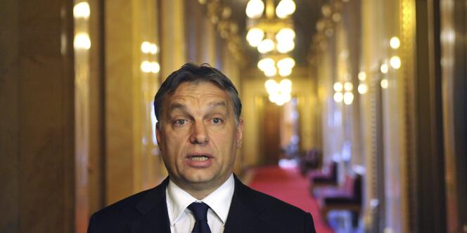 Le premier ministre Viktor Orban, à Budapest, le 6 janvier.