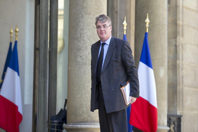 Le président du Conseil économique, social et environnemental, Jean-Paul Delevoye, à l'Elysée à Paris, le 21 mars 2011.
