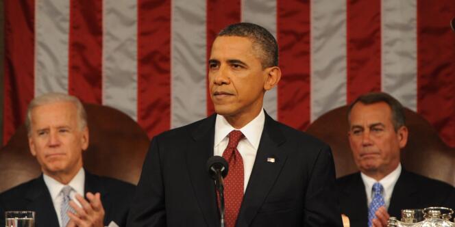 Barack Obama, le 24 janvier 2012, lors du discours sur l'état de l'Union.
