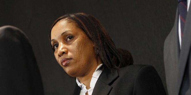 Nafissatou Diallo a déposé plainte pour viol à l'encontre de Dominique Strauss-Kahn, le 8 août 2011, devant le tribunal du Bronx, aux Etats-Unis.