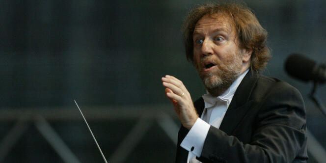 Le chef d'orchestre Riccardo Chailly à Leipzig en septembre 2005.