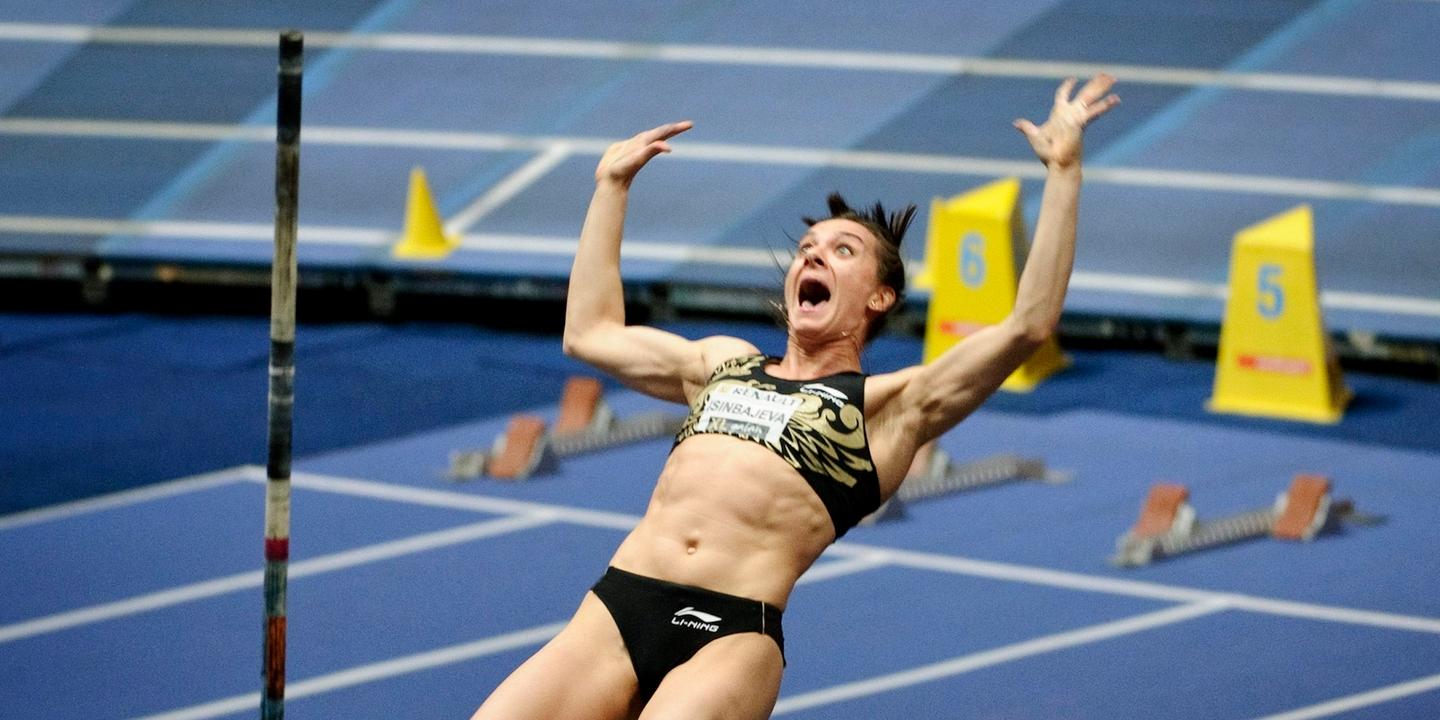 Saut à la perche nouveau record pour Isinbayeva