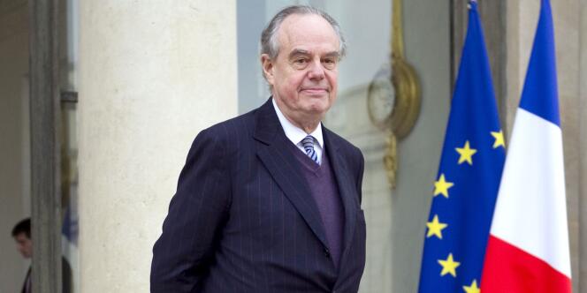 Le ministre de la culture et de la communication, Frédéric Mitterrand, à l'Elysée à Paris, le 8 février 2012.
