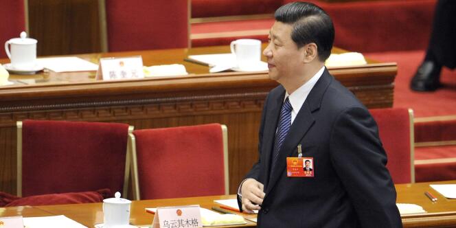 Xi Jinping, le 8 mars 2012, à Pékin.