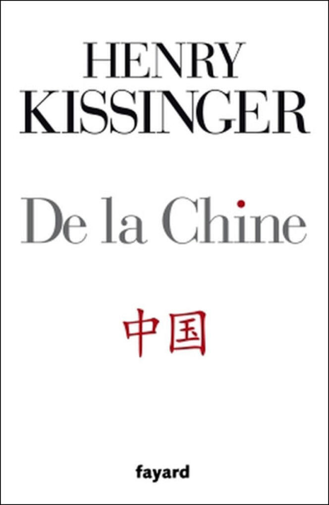 Couverture de l'ouvrage d'Henry Kissinger, 