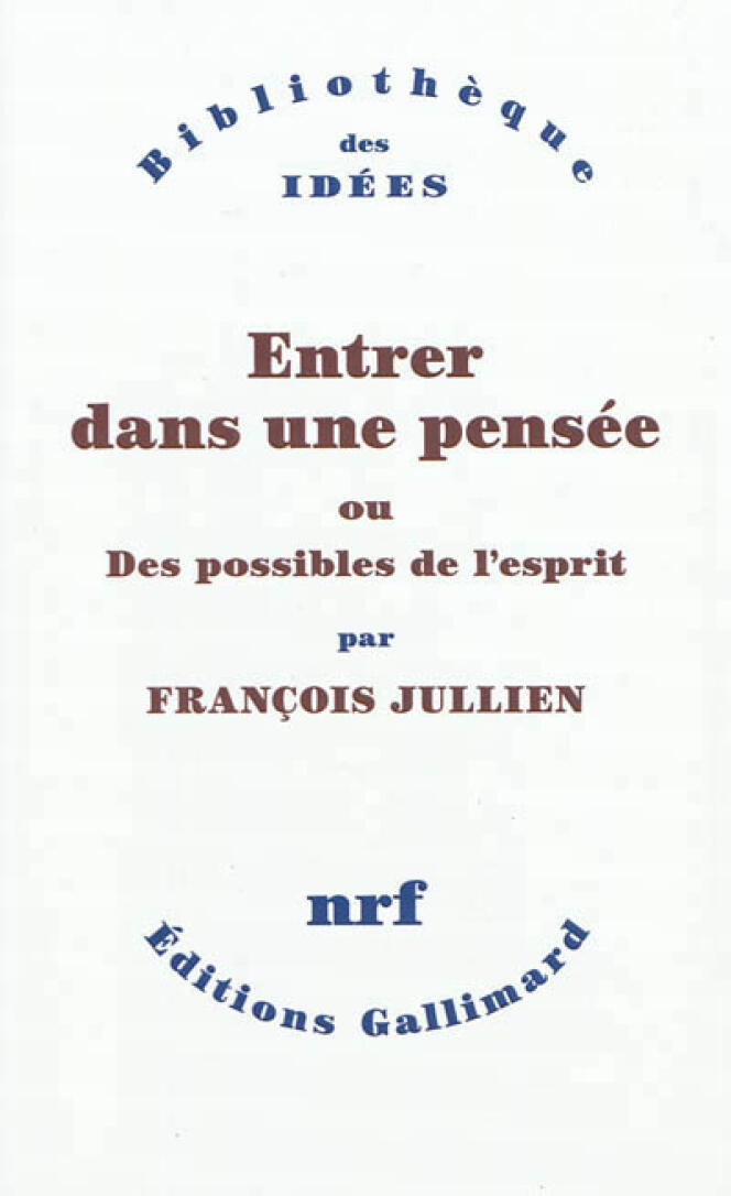 Couverture de l'ouvrage de François Jullien, 