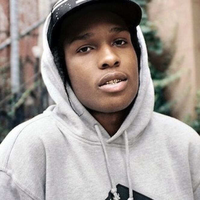 Le rappeur A$AP Rocky de son vrai nom Rakim Mayers, 23 ans.