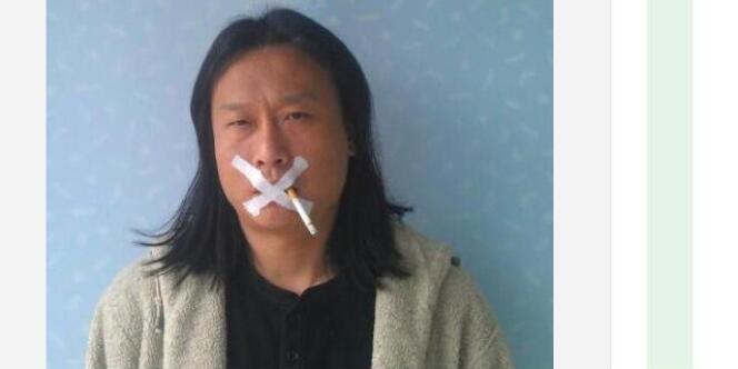 Sur son site Internet, l'artiste Wu Wenjian a diffusé une série d'autoportraits en guise de protestation contre la censure des microblogs.
