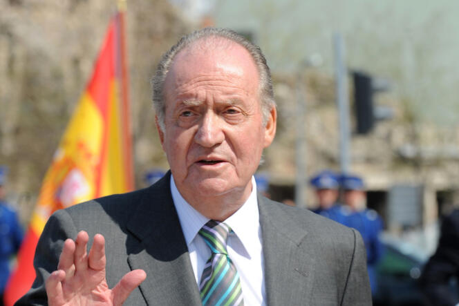 Le roi d'Espagne Juan Carlos le 29 mars 2012