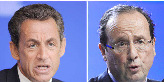 Nicolas Sarkozy et François Hollande sont les deux candidats qualifiés pour le deuxième tour.