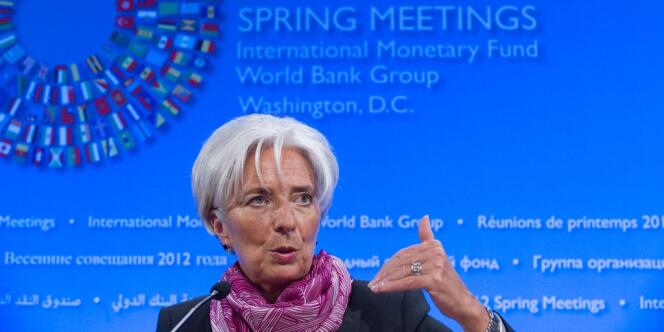 La directrice générale du FMI, Christine Lagarde, a demandé à la communauté internationale d'aider le Fonds à conforter le 