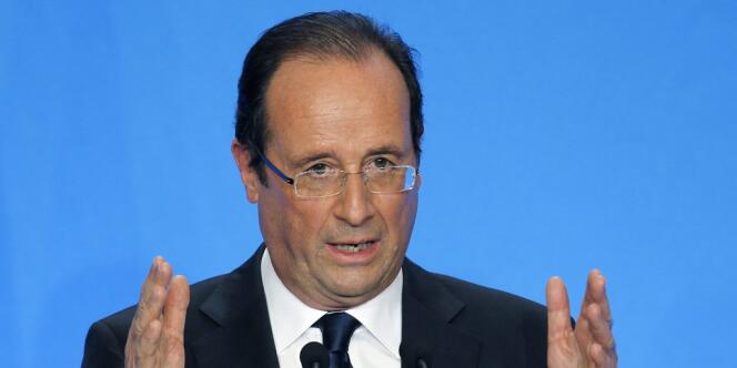 François Hollande le 25 avril.