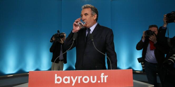 François Bayrou, le 3 mai 2012.