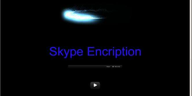 Le site diffusant un faux programme de cryptage pour Skype, à destination des opposants syriens.