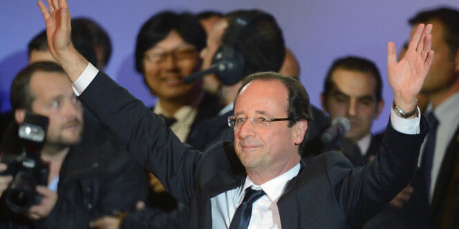 François Hollande, le 7 mai, à Paris.