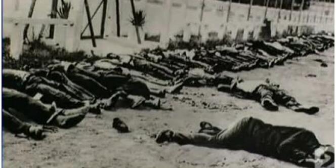 Les massacres de Sétif, le 8 mai 1945.