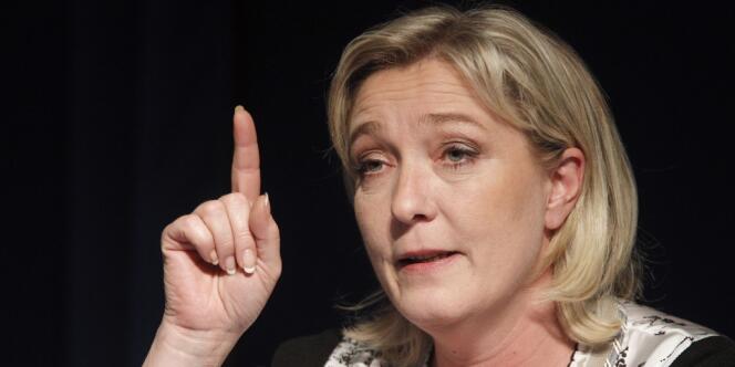 Marine Le Pen, le 2 mai à Paris.