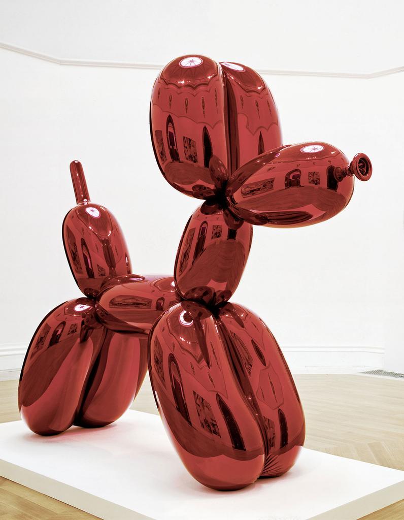 L'art kitsch de Jeff Koons s'expose