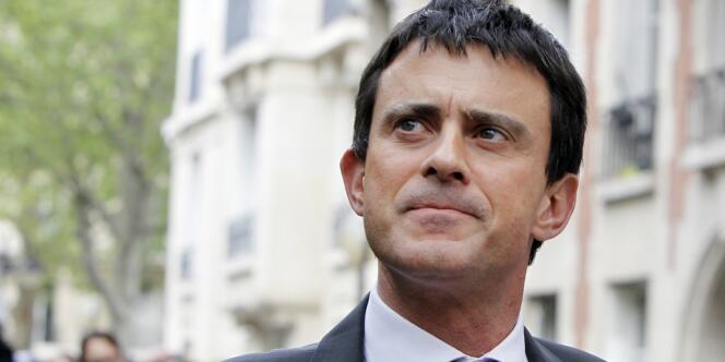Manuel Valls, le 7 mai 2012, à Paris.