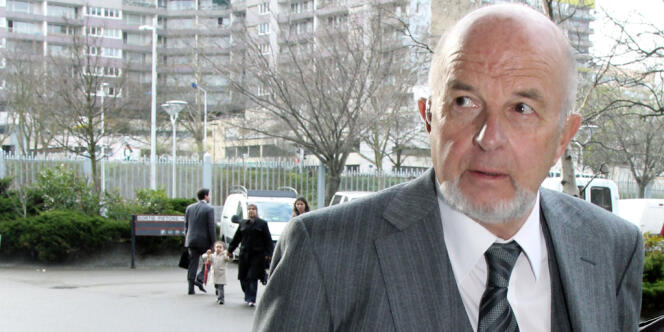 L'ancien PDG du groupe français Vinci, Antoine Zacharias, en mars 2010 au tribunal de Nanterre.