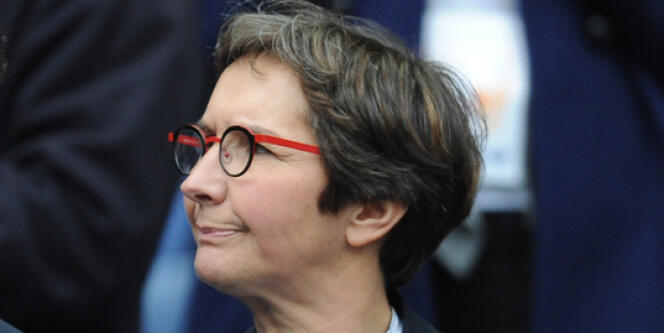Valérie Fourneyron, le 11 mars au Stade de France à Saint-Denis.
