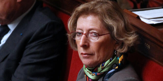 Geneviève Fioraso à l'Assemblée nationale le 16 novembre 2011. 