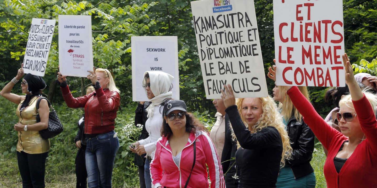 Des prostituées du bois de Boulogne défilent contre le "harcèlement  policier et judiciaire"