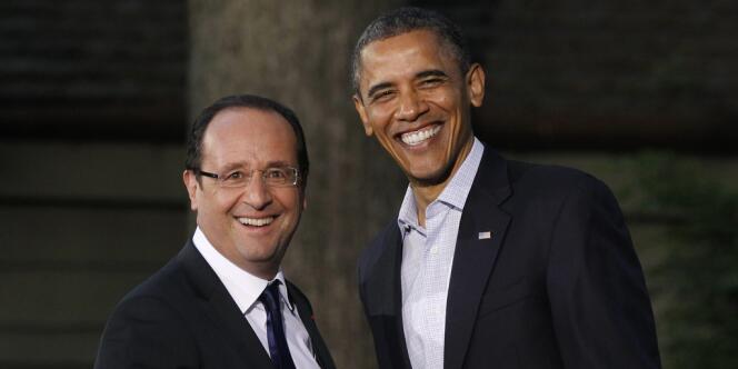 François Hollande et Barack Obama le 18 mai 2012.