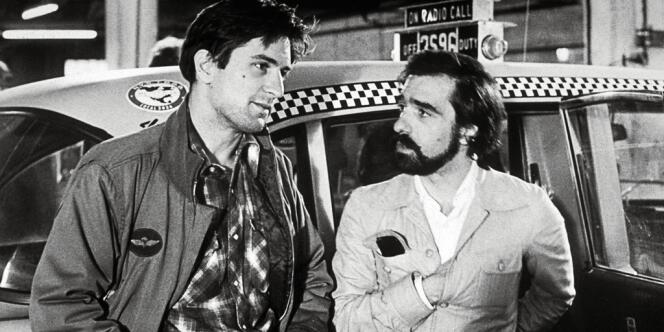 Robert De Niro et Martin Scorsese sur le tournage de 
