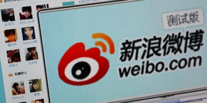 Le site de micromessagerie Weibo compte 350 millions d'utilisateurs en Chine.