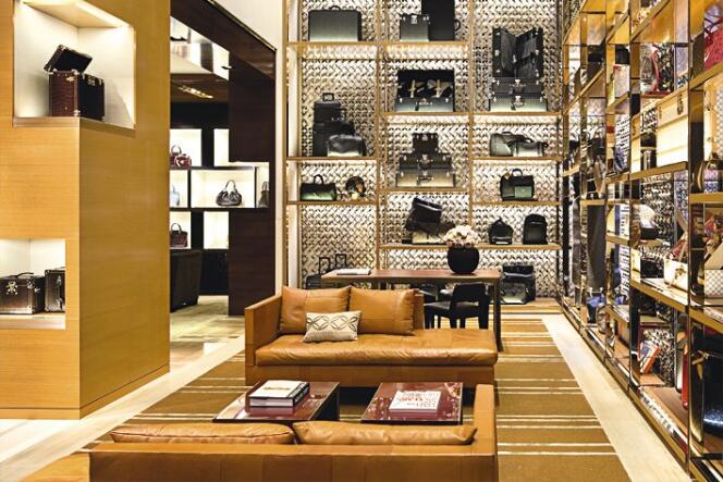 Le magasin Louis Vuitton, à Londres.