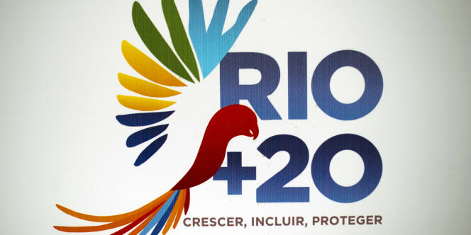 Le logo officiel du sommet Rio+20, qui s'est tenu du 20 au 22 juin à Rio de Janeiro, au Brésil.