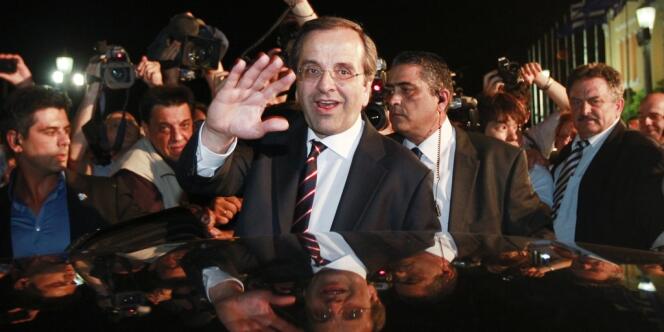 Le leader du parti conservateur Nouvelle Démocratie, Antonis Samaras, a été chargé de former le nouveau gouvernement grec le 20 juin.
