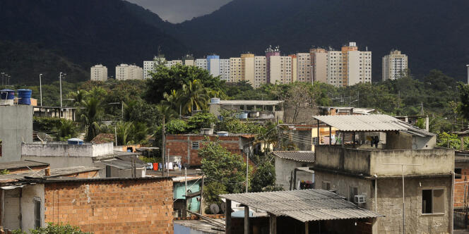 La favela de Vila Autodromo, à Rio de Janeiro.