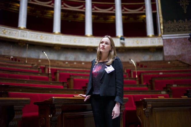 Axelle Lemaire, députée socialiste pour l'Europe du Nord à l'Assemblée nationale, le 19 juin.