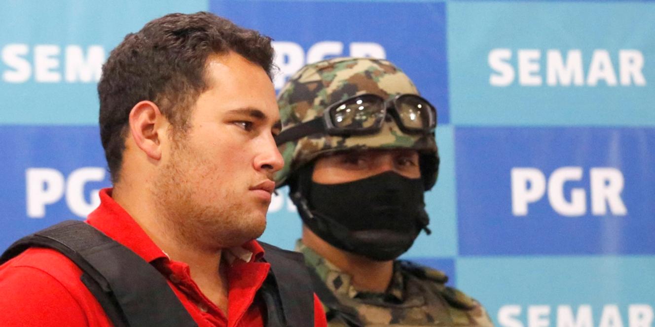 Mexique arrestation d�un fils du narcotrafiquant "El Chapo"